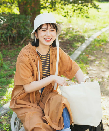 棉質蝴蝶結漁夫帽