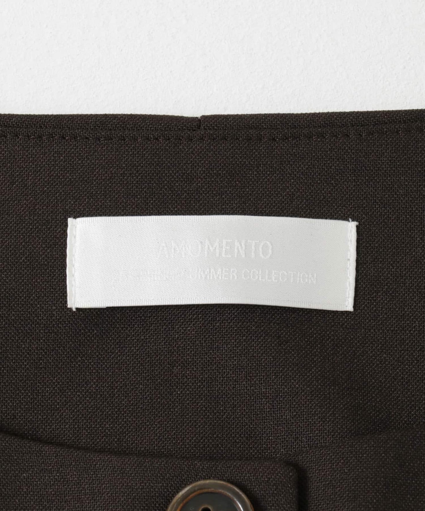 AMOMENTO寬鬆版型紐扣馬甲