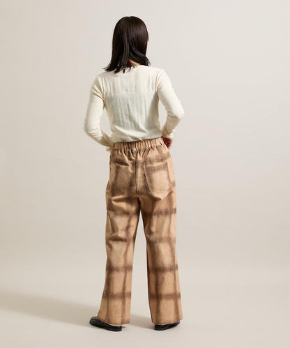 針織羅紋亨利領長袖T恤