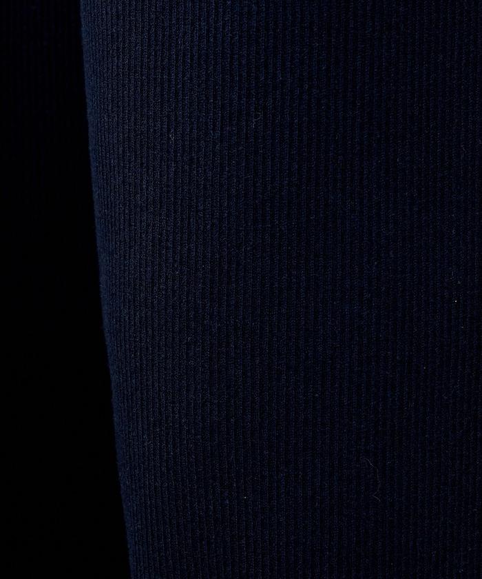 可機洗含絲羅紋針織褲 可搭配套裝