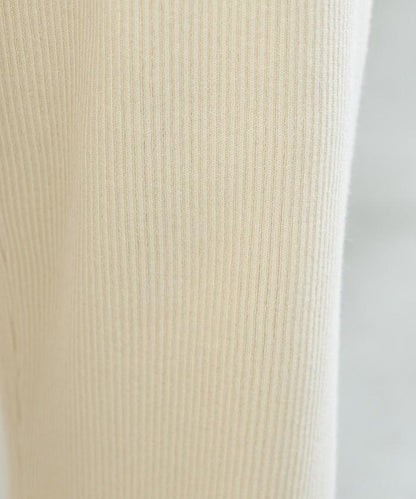 可機洗含絲羅紋針織褲 可搭配套裝