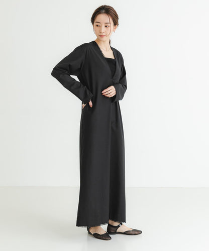 new basic 深V領連衣裙