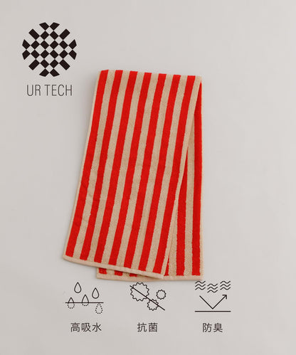 『UR TECH』條紋浴巾