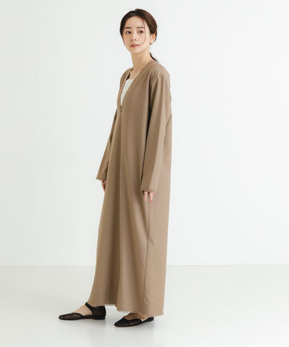 new basic 深V領連衣裙
