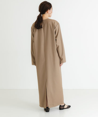 new basic 深V領連衣裙