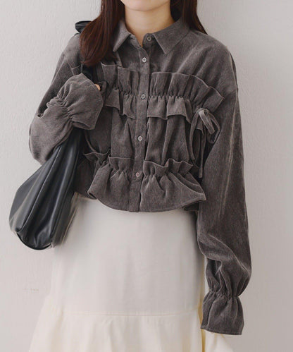 【RMAF】蝴蝶結格子襯衫