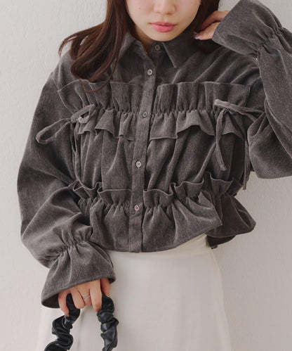 【RMAF】蝴蝶結格子襯衫