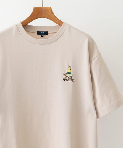 ojisampo 刺繡T恤
