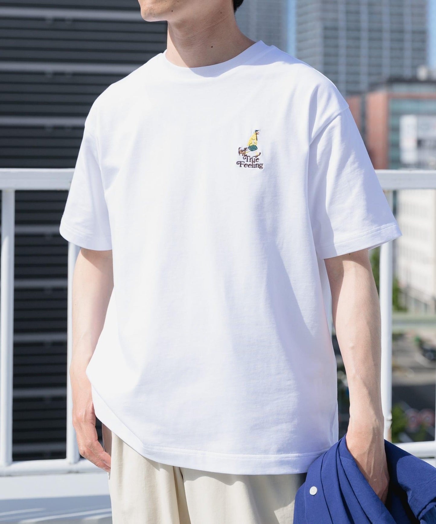 ojisampo 刺繡T恤