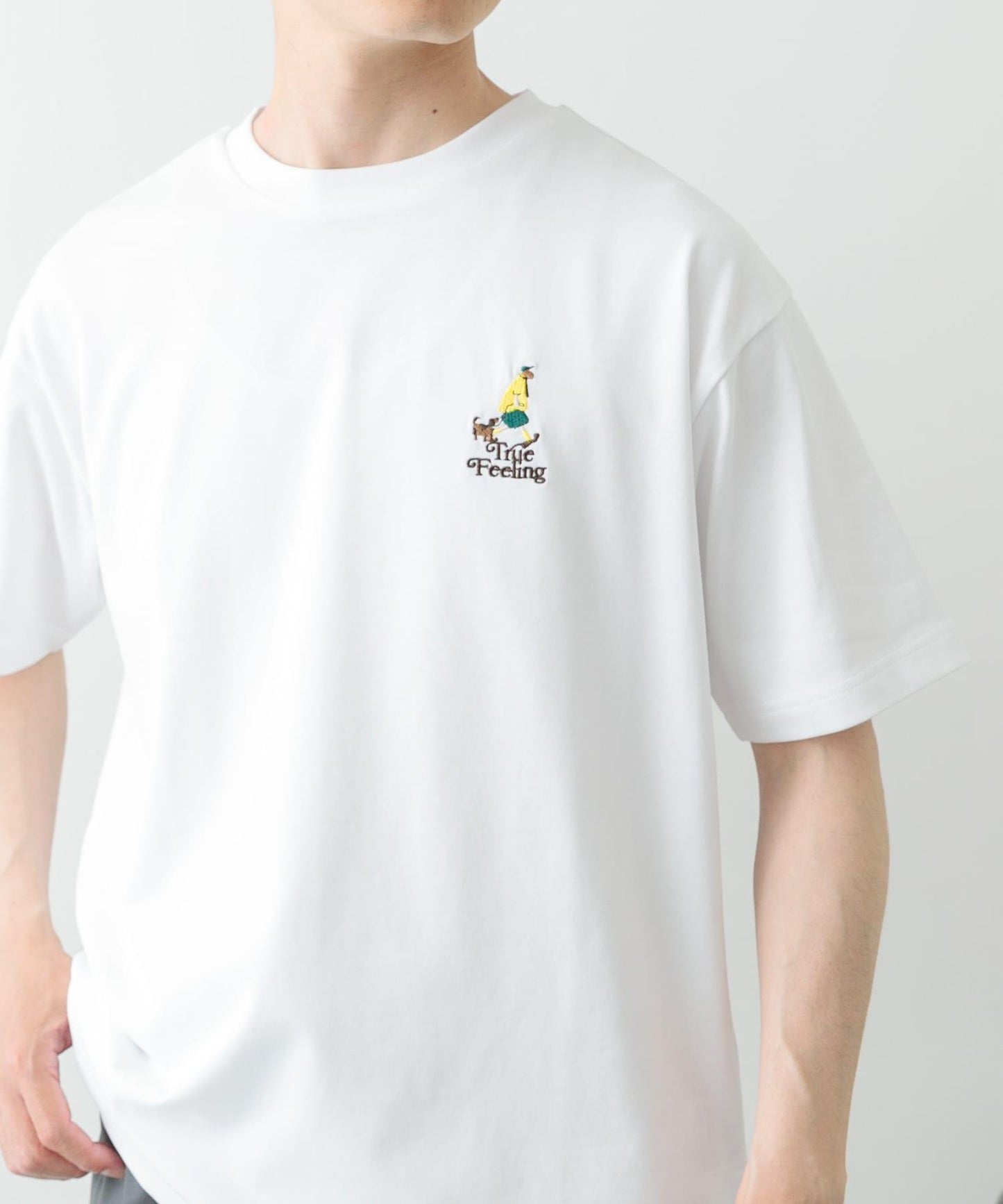 ojisampo 刺繡T恤