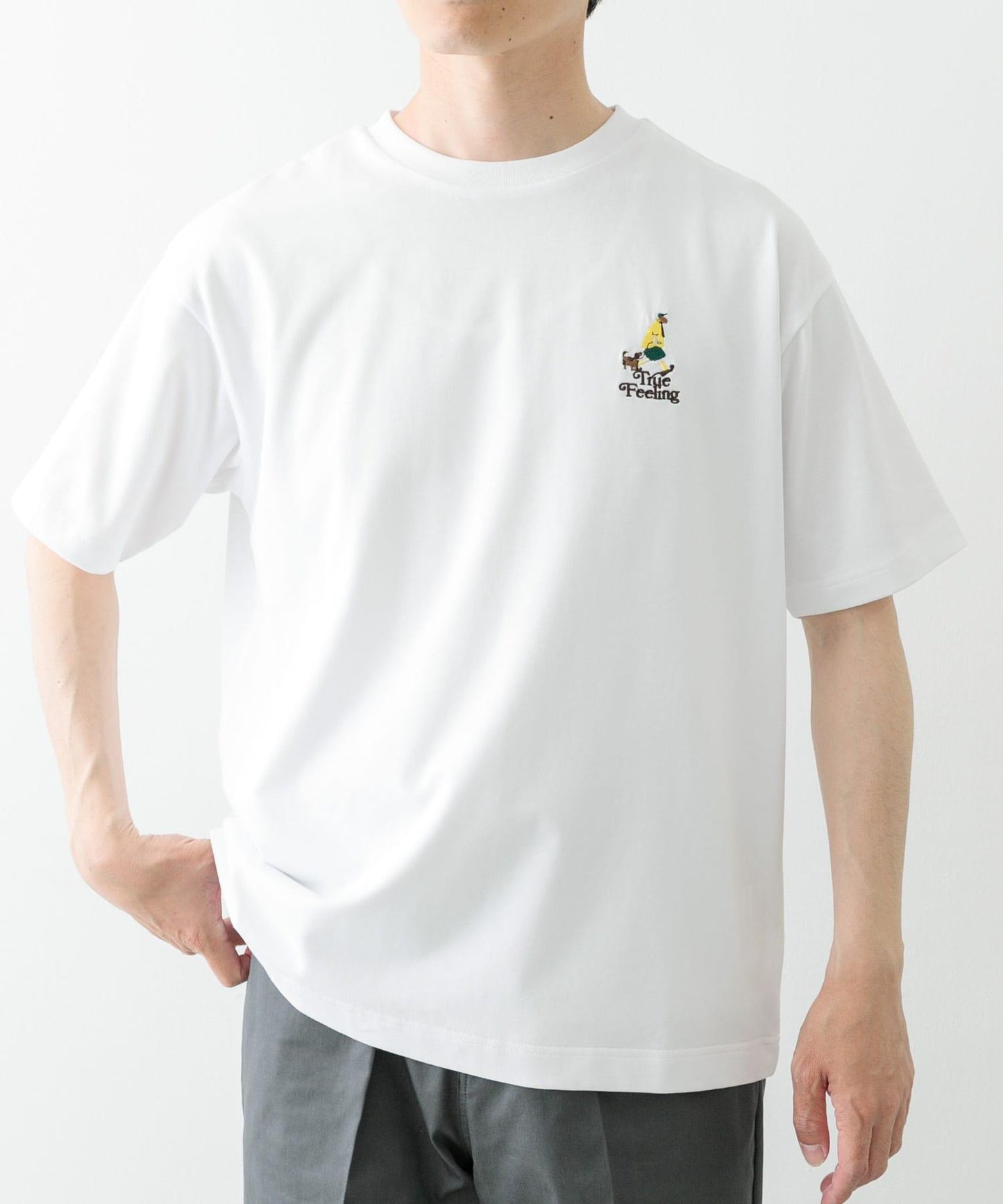 ojisampo 刺繡T恤