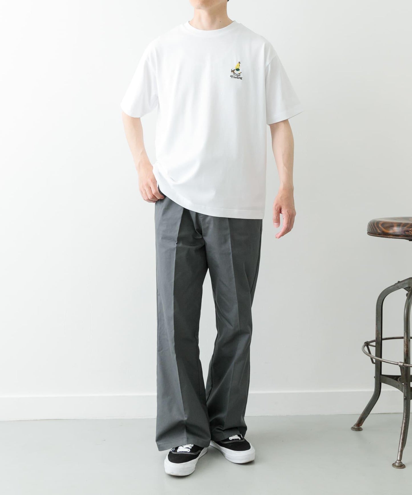 ojisampo 刺繡T恤