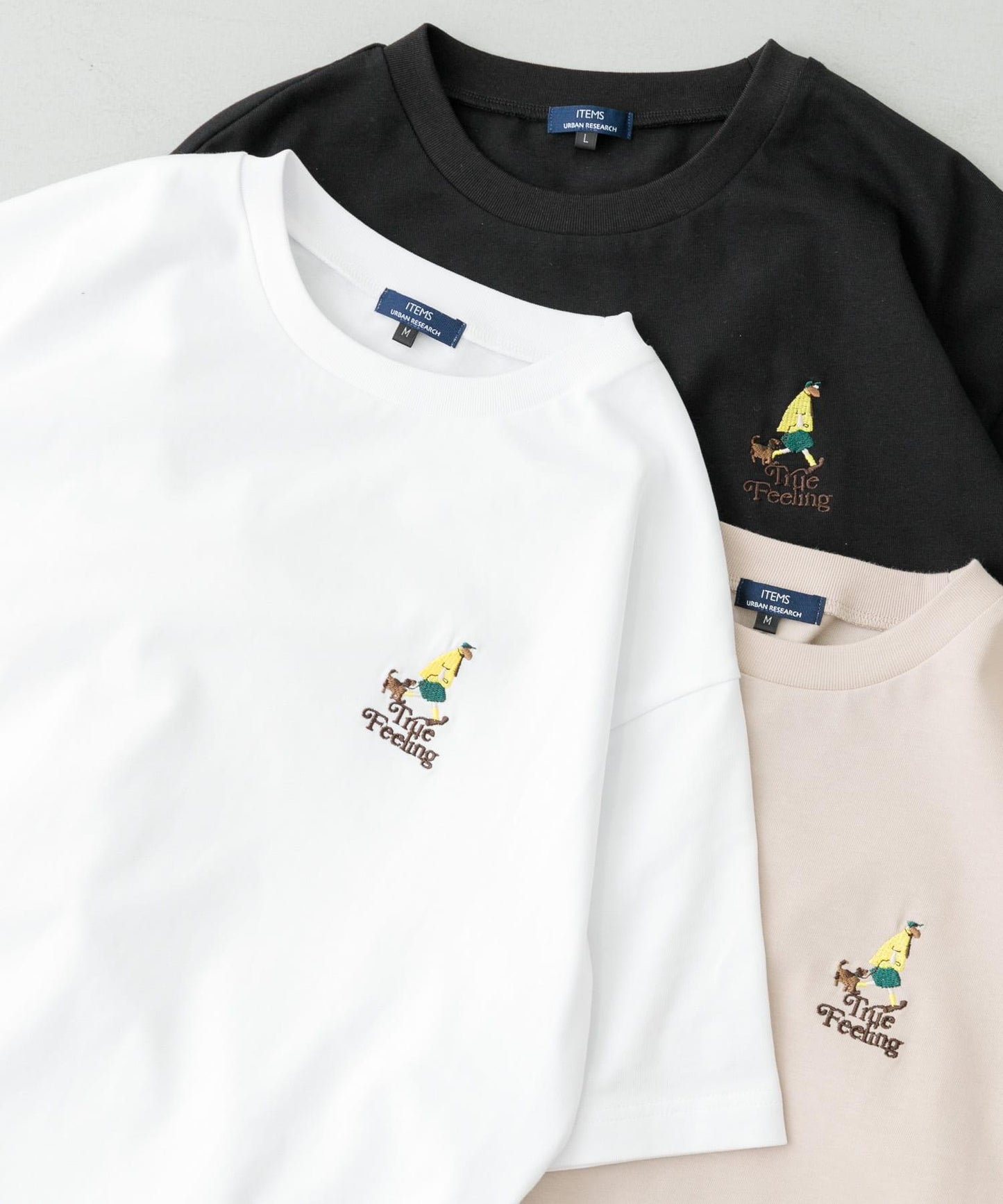 ojisampo 刺繡T恤