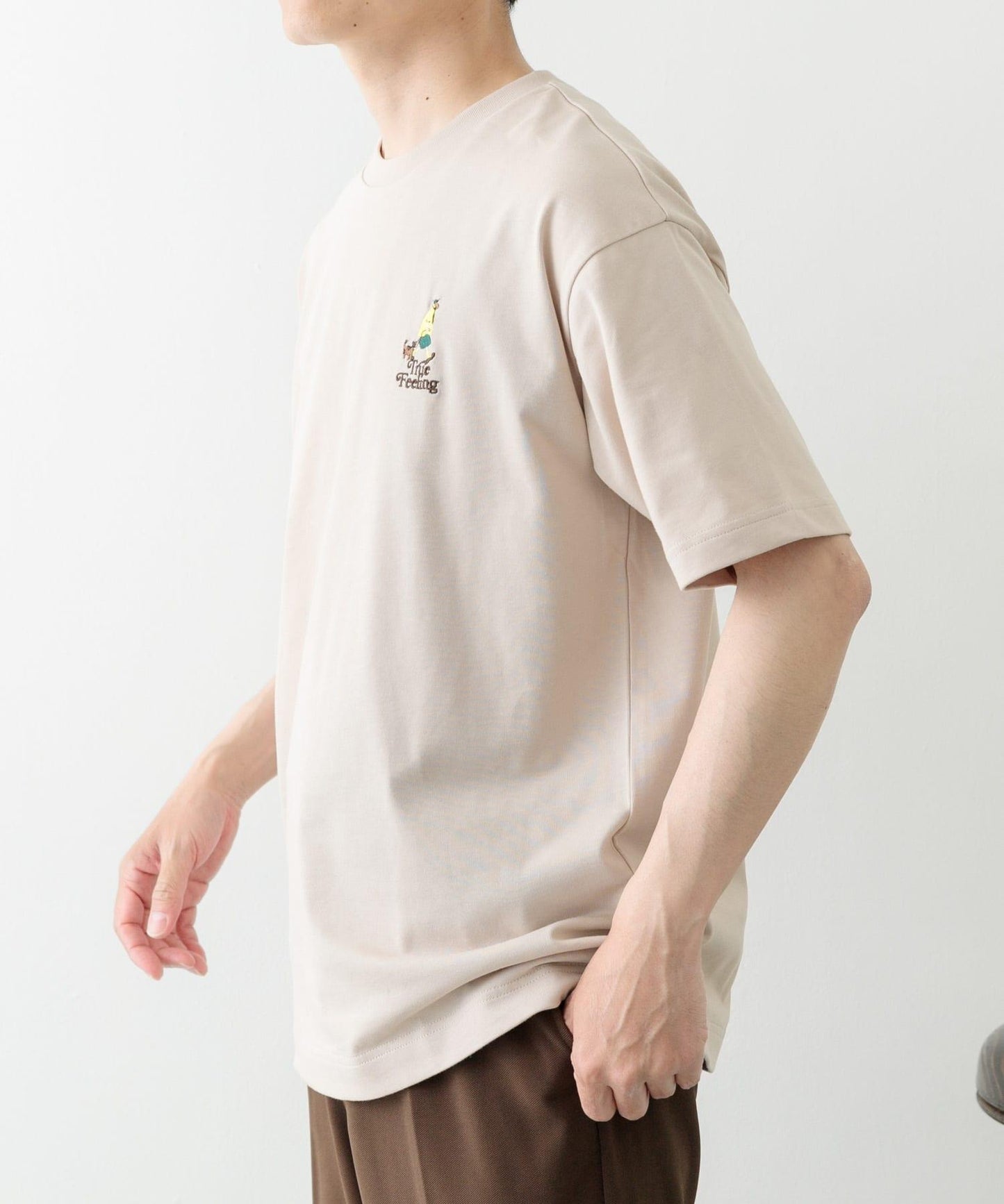 ojisampo 刺繡T恤