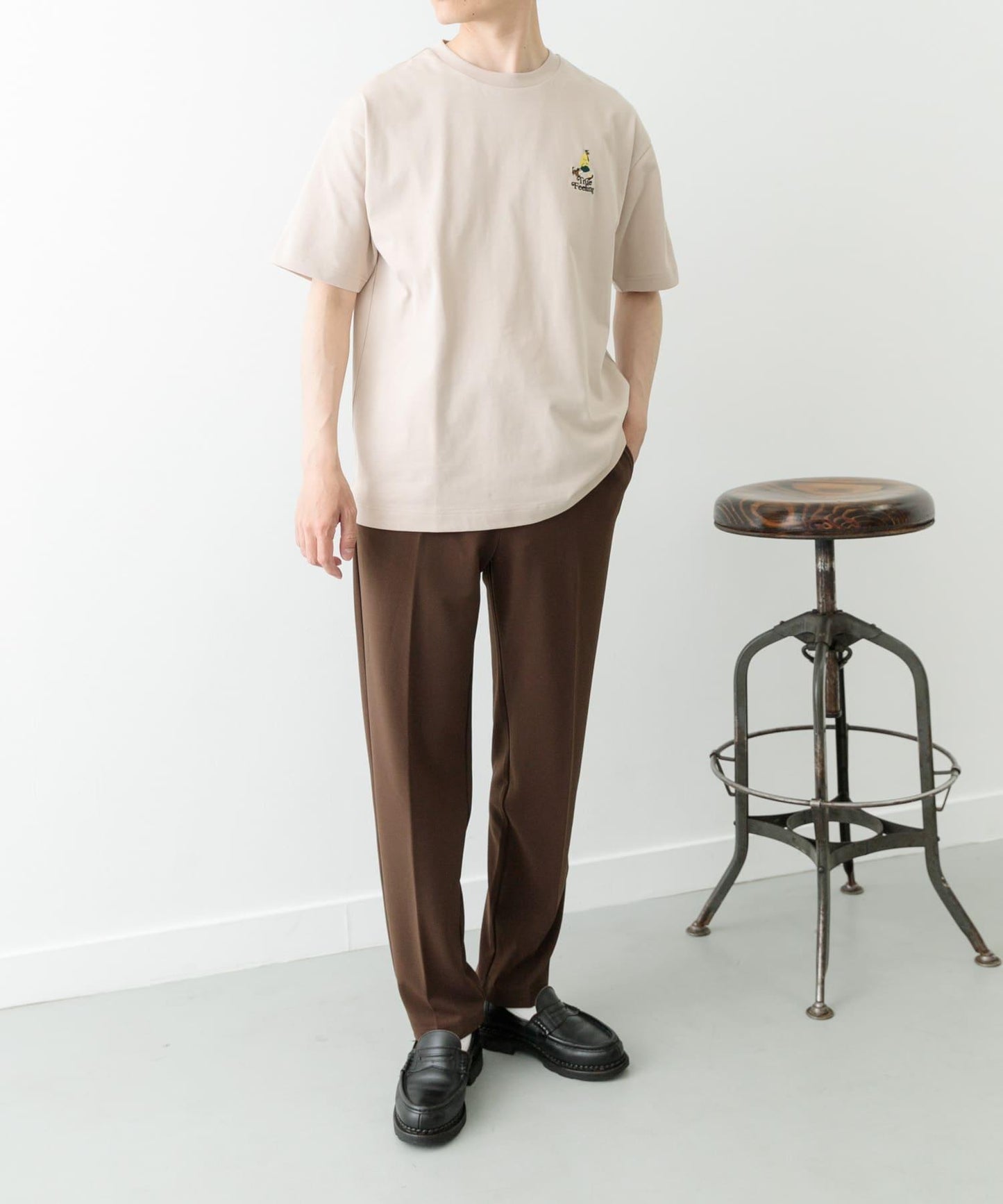 ojisampo 刺繡T恤