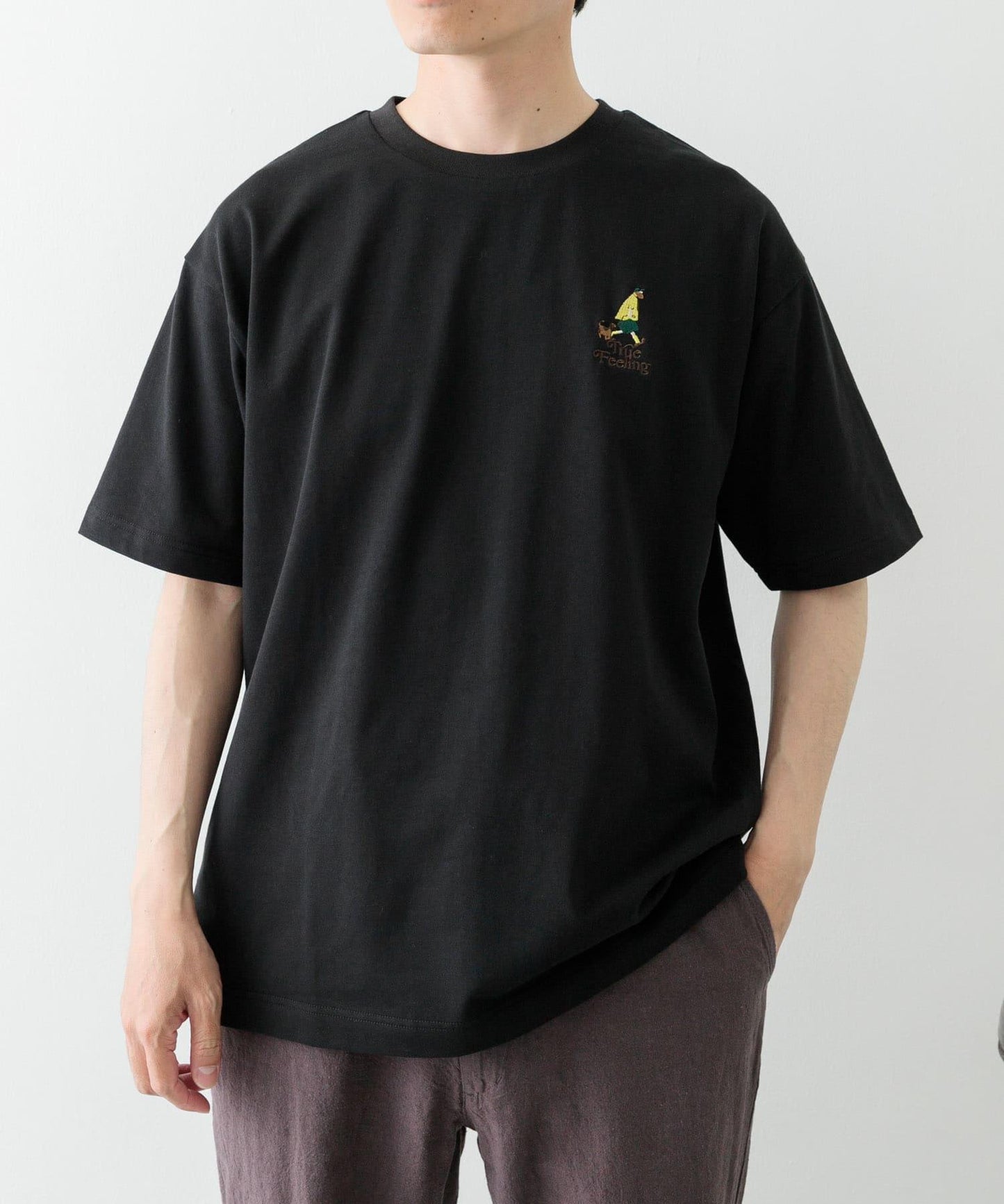 ojisampo 刺繡T恤