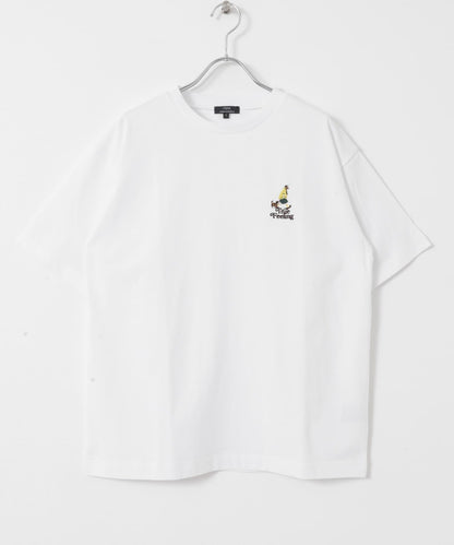 ojisampo 刺繡T恤