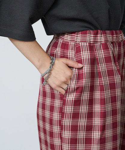 【UNISEX】側邊腰帶寬鬆西裝褲