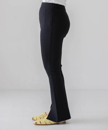rito structure 再生聚酯針織長褲