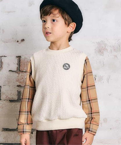 【リンク】背心拼接T恤