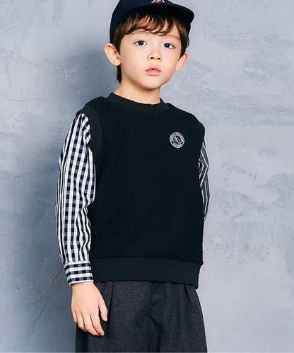 【リンク】背心拼接T恤