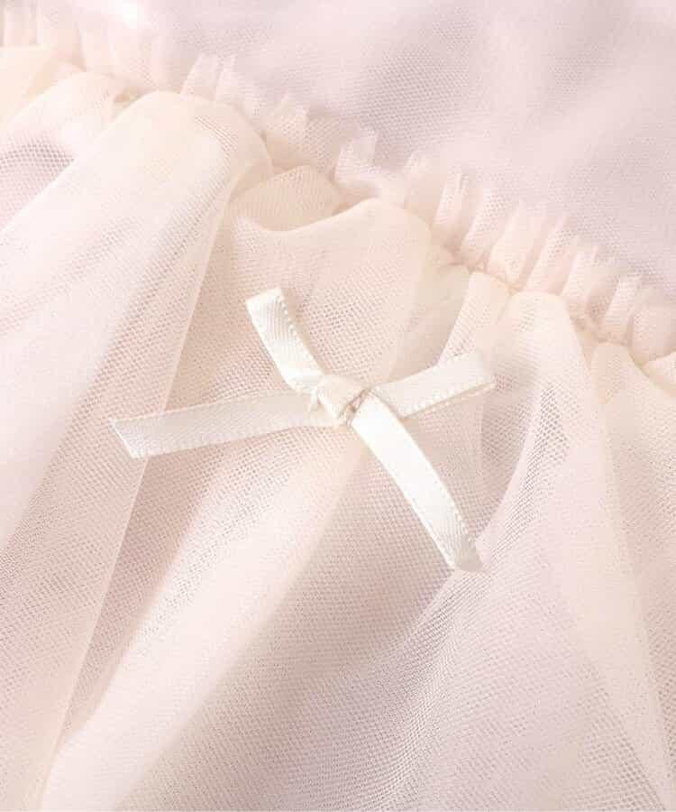 氣球紗拼接吊帶T恤