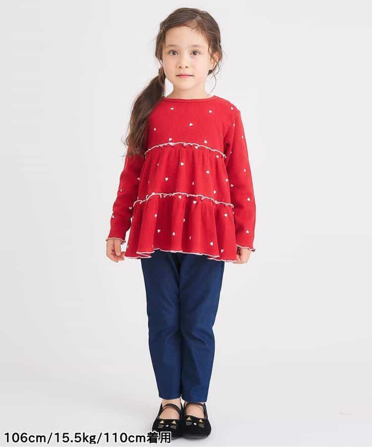 3柄口袋圖案長袖T恤長褲 10分丈