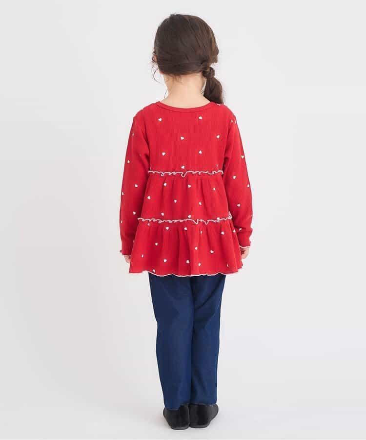 3柄口袋圖案長袖T恤長褲 10分丈