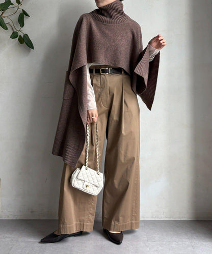 【DouDou】多功能針織披肩