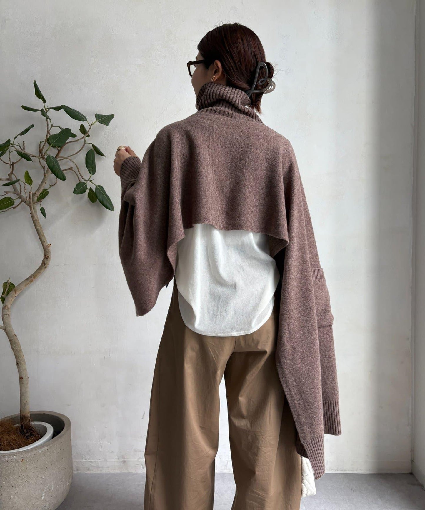 【DouDou】多功能針織披肩