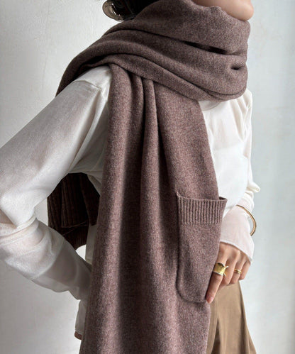 【DouDou】多功能針織披肩