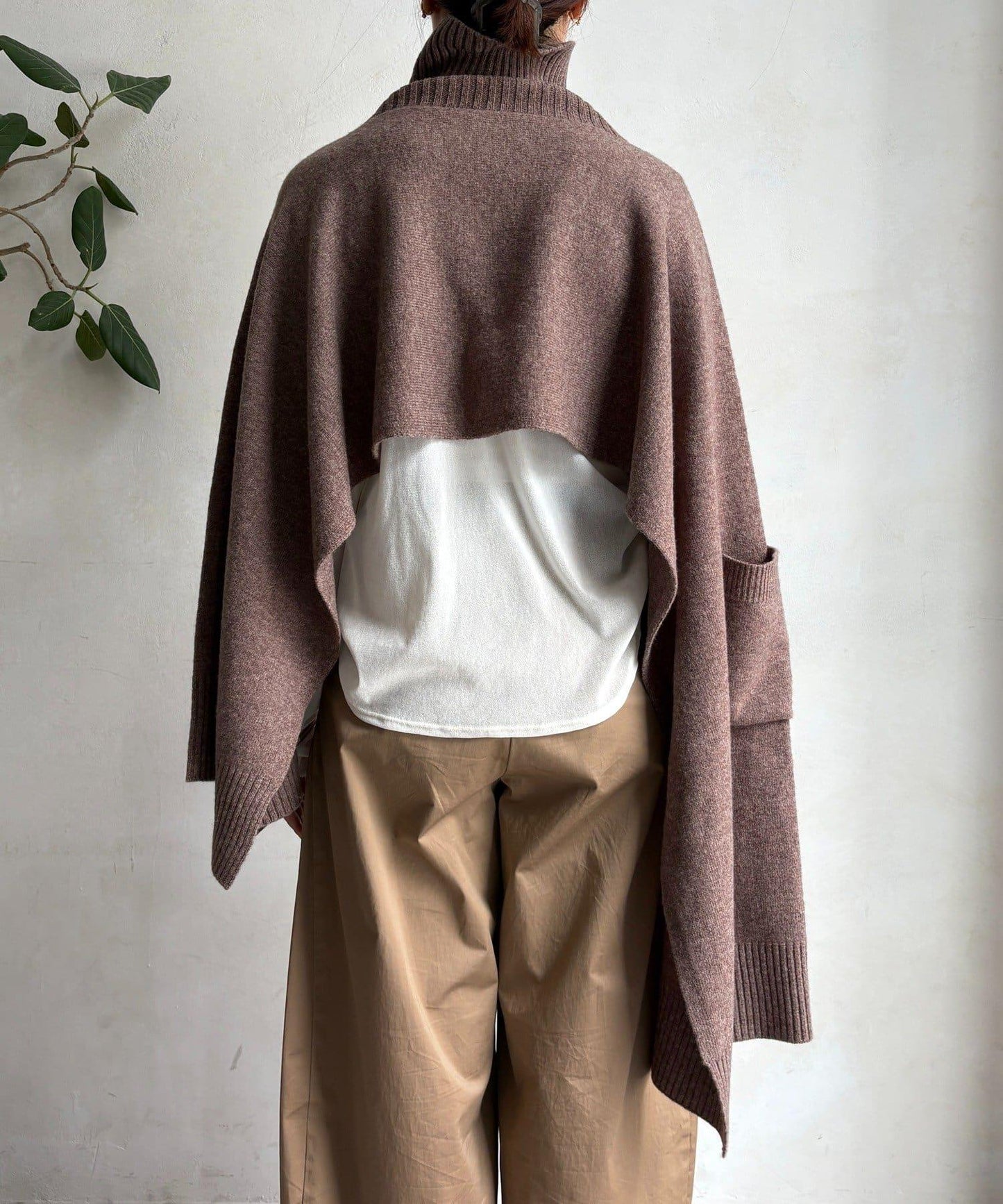 【DouDou】多功能針織披肩