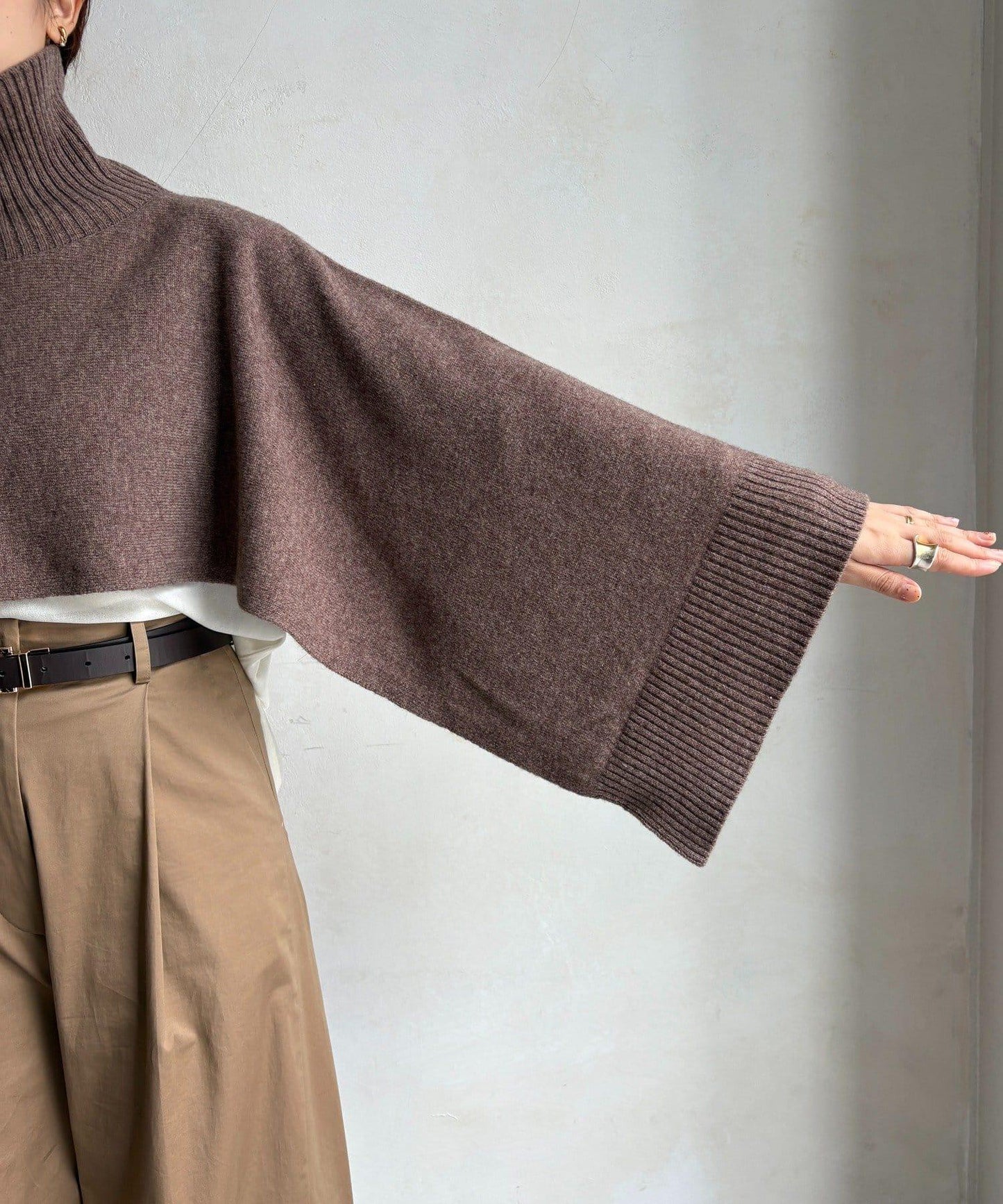 【DouDou】多功能針織披肩