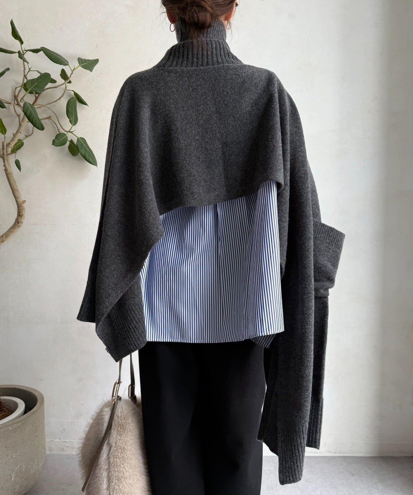 【DouDou】多功能針織披肩