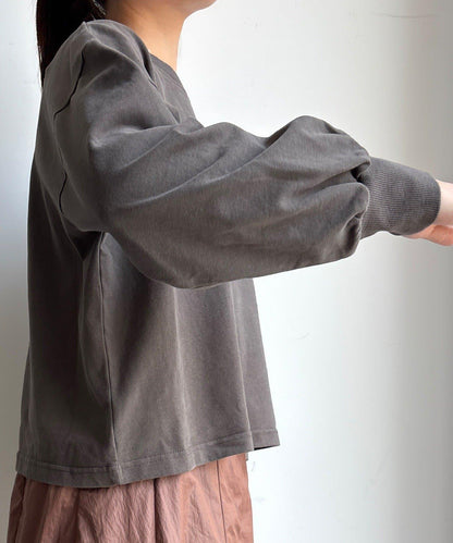 標誌短款套頭衫