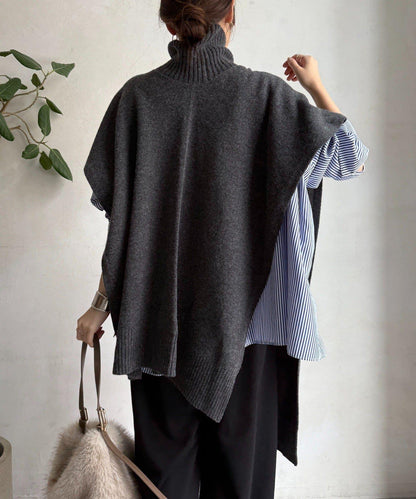 【DouDou】多功能針織披肩