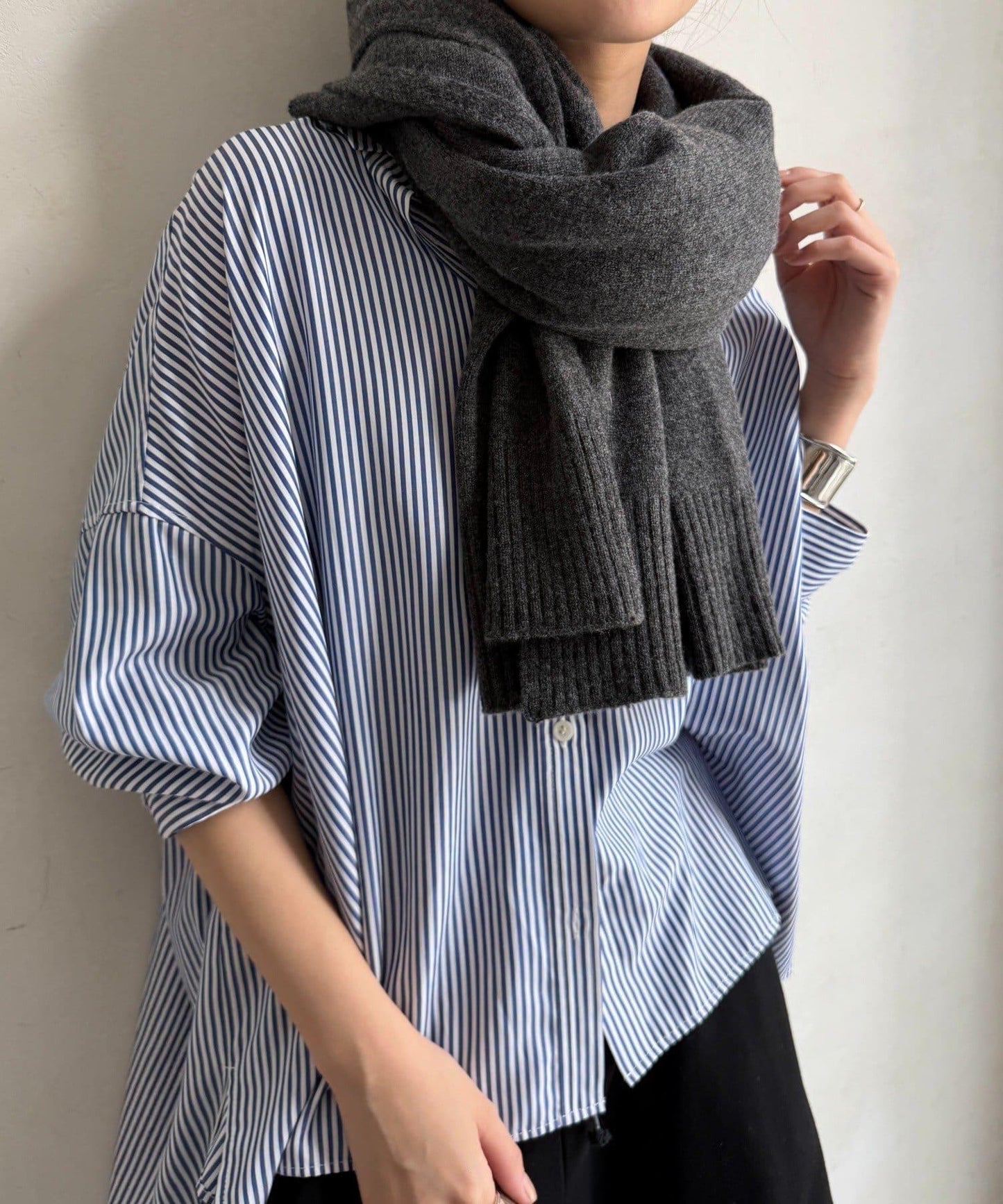 【DouDou】多功能針織披肩