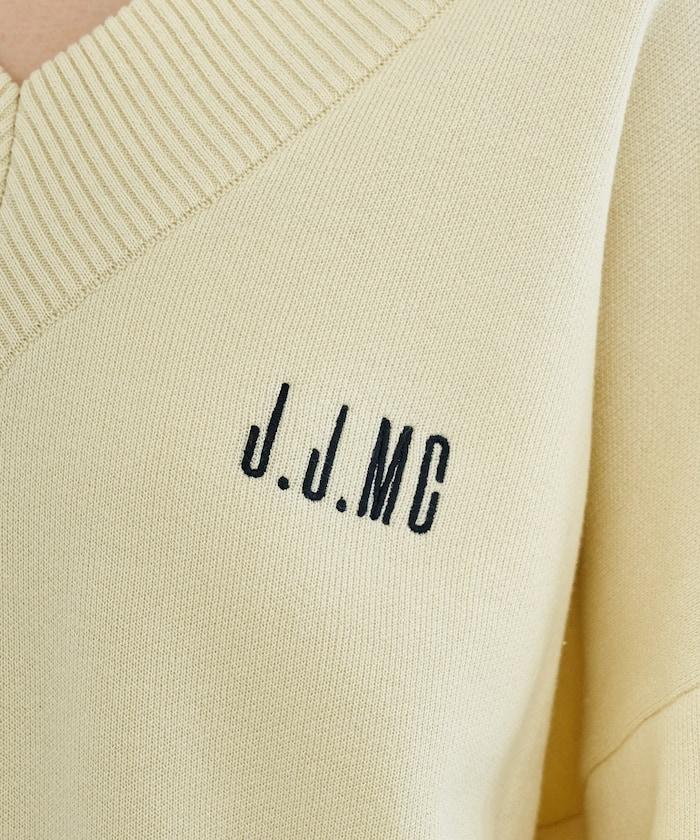 特別款V領套頭衫/衛衣風針織衫