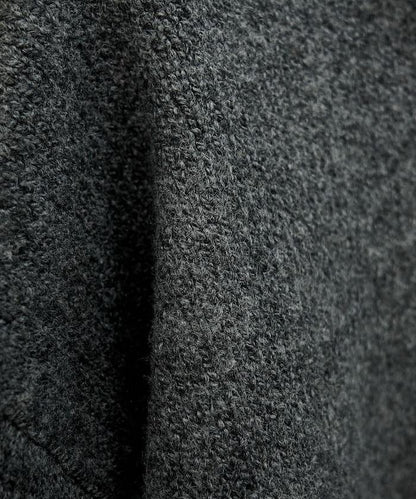 帶口袋針織連帽衫