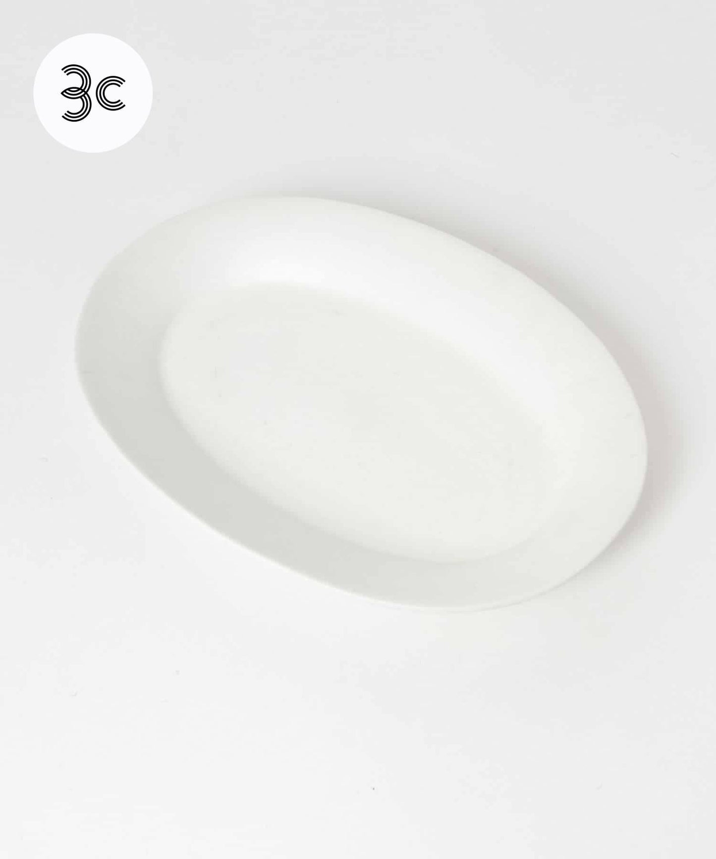 獨步炎×能登設計室 橢圓形餐盤