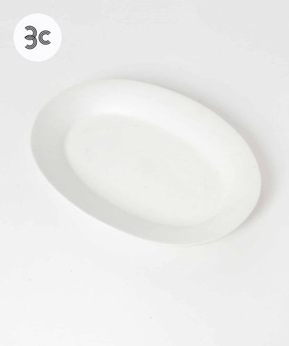 獨步炎×能登設計室 橢圓形餐盤