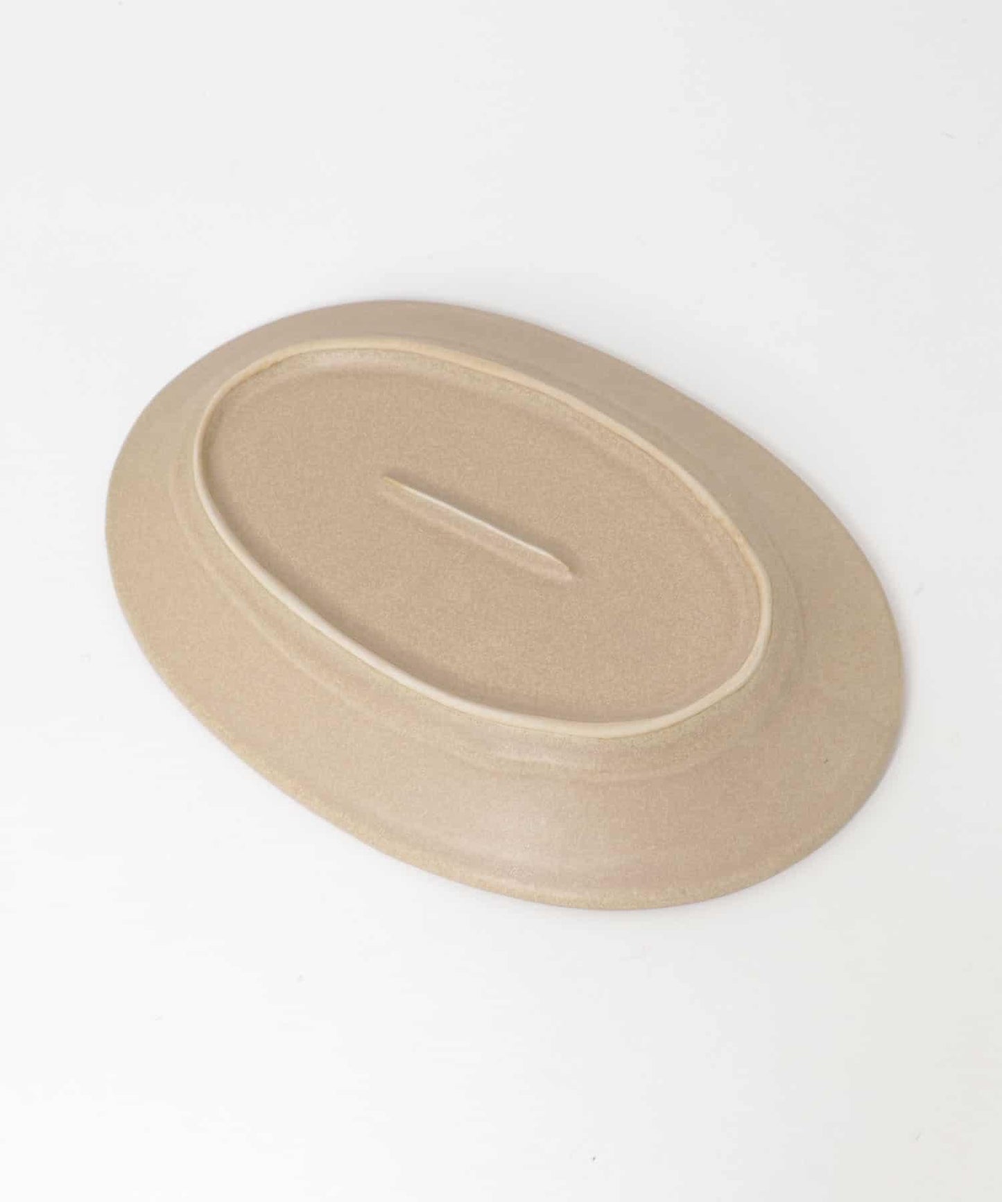 獨步炎×能登設計室 橢圓形餐盤