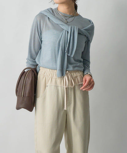 【MYSELFbyRD(マイセルフバイリヴドロワ)】長款針織套頭衫