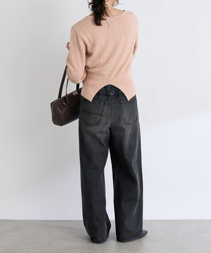 【RIVE DROITE】棉質彩點紗線針織衫