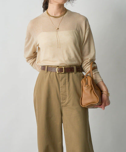 【MYSELFbyRD(マイセルフバイリヴドロワ)】長款針織套頭衫