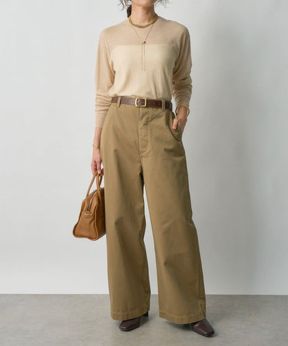 【MYSELFbyRD(マイセルフバイリヴドロワ)】長款針織套頭衫