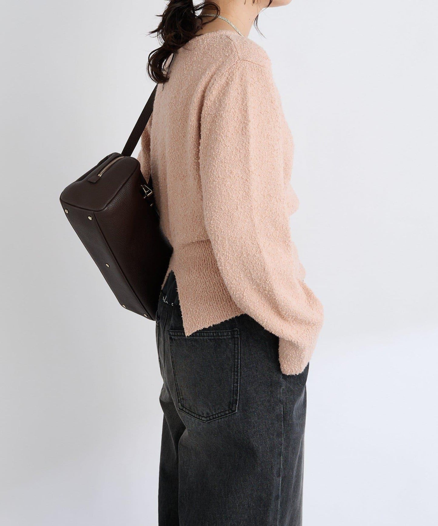 【RIVE DROITE】棉質彩點紗線針織衫