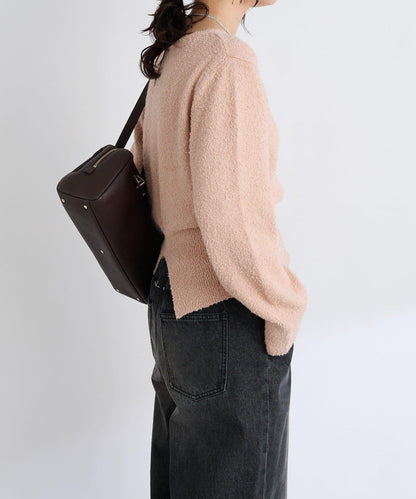 【RIVE DROITE】棉質彩點紗線針織衫