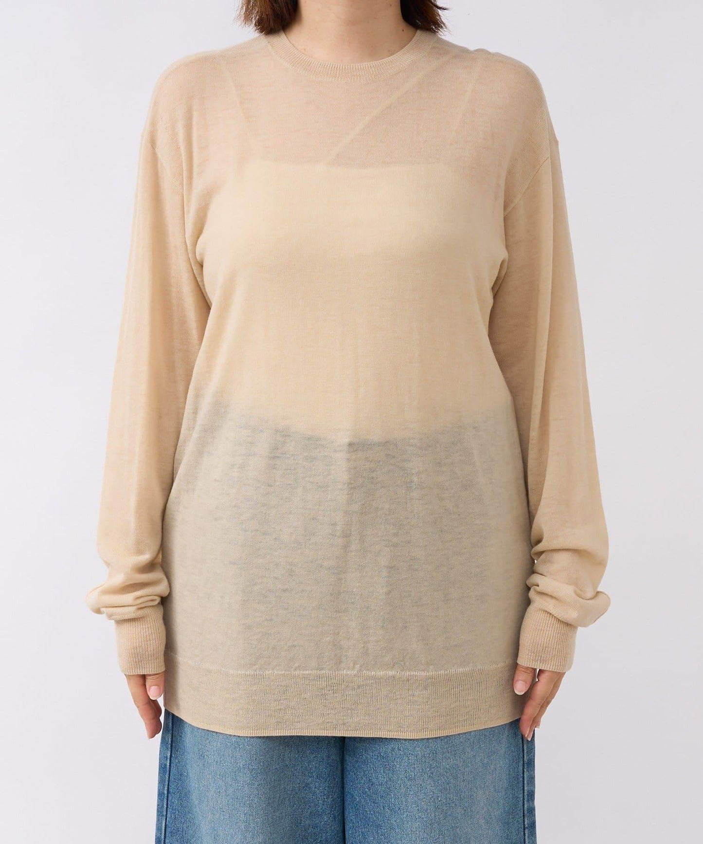 【MYSELFbyRD(マイセルフバイリヴドロワ)】長款針織套頭衫