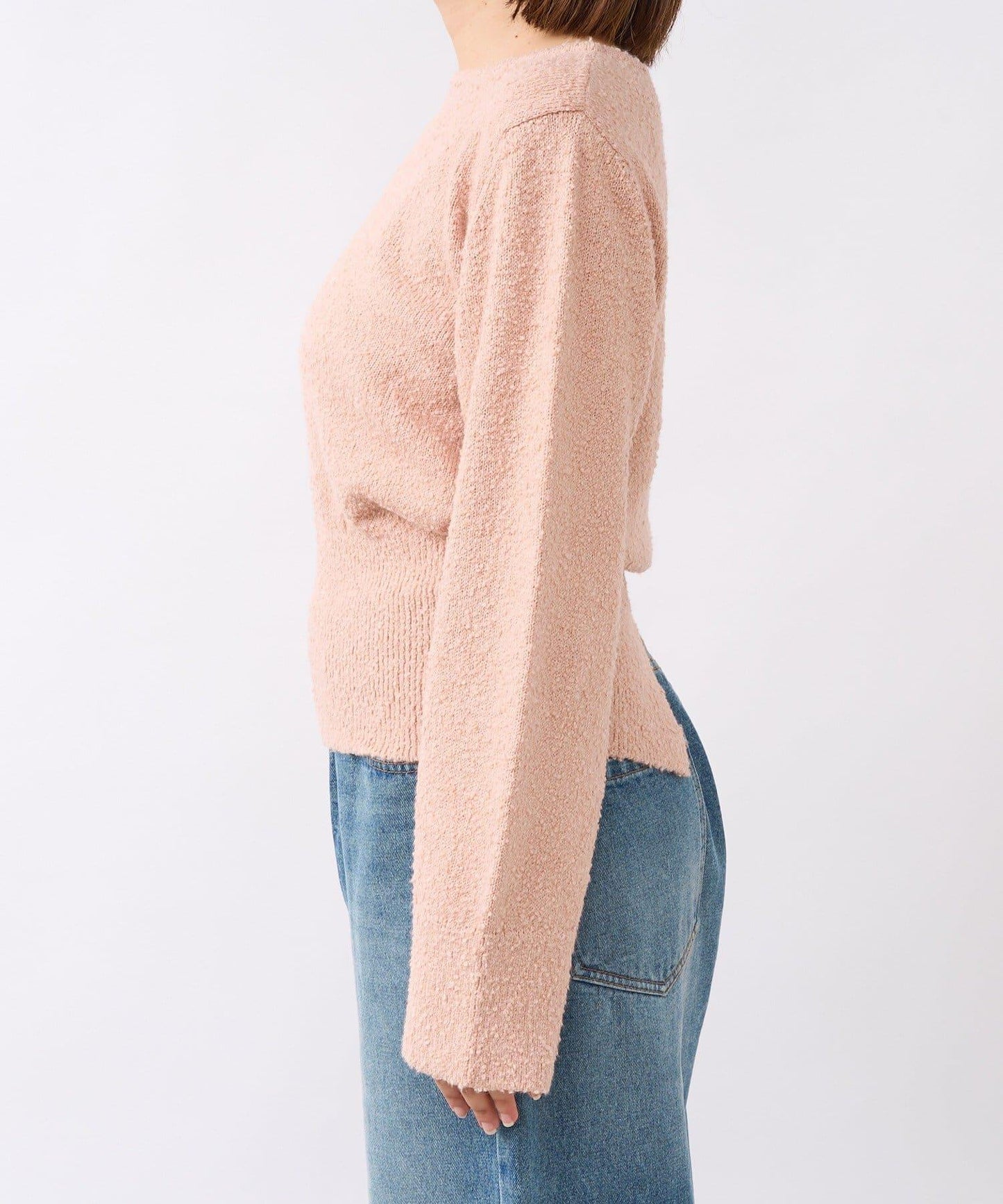 【RIVE DROITE】棉質彩點紗線針織衫